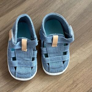 NEW Blue Denim Baby Shoes